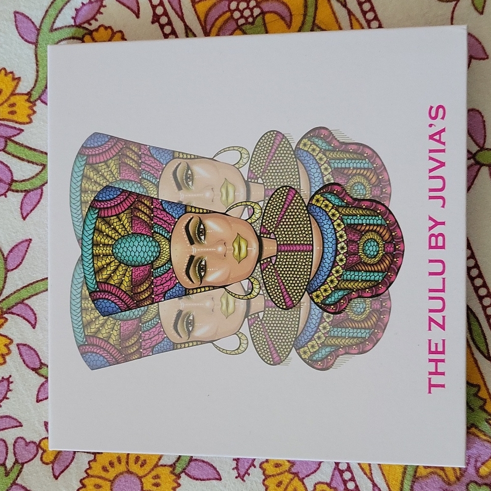 The zulu by Juvia's eyeshadow palette